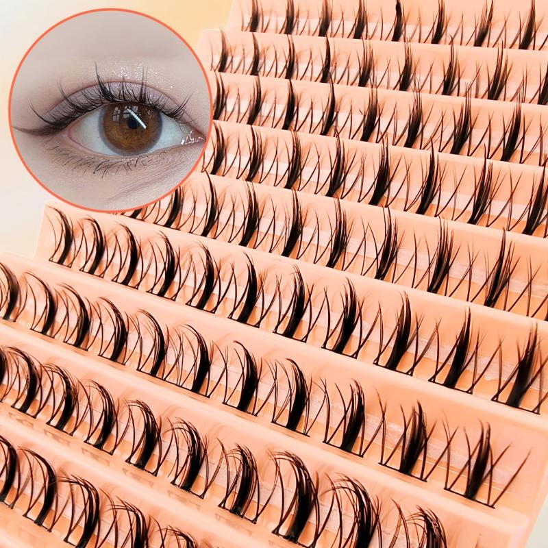 110pcs Clusters Eyelashes Natural Individual Lashes DIY All matched Curling