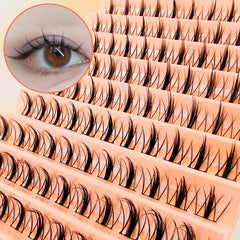 110pcs Clusters Eyelashes Natural Individual Lashes DIY All matched Curling