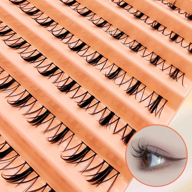 110pcs Clusters Eyelashes Natural Individual Lashes DIY All matched Curling