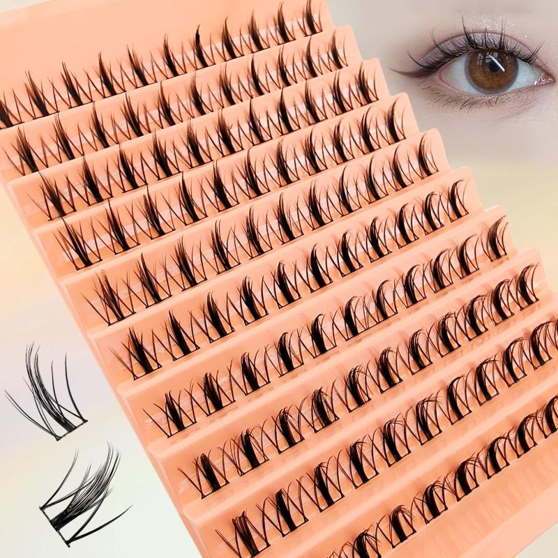 110pcs Clusters Eyelashes Natural Individual Lashes DIY All matched Curling