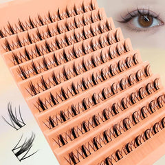 110pcs Clusters Eyelashes Natural Individual Lashes DIY All matched Curling
