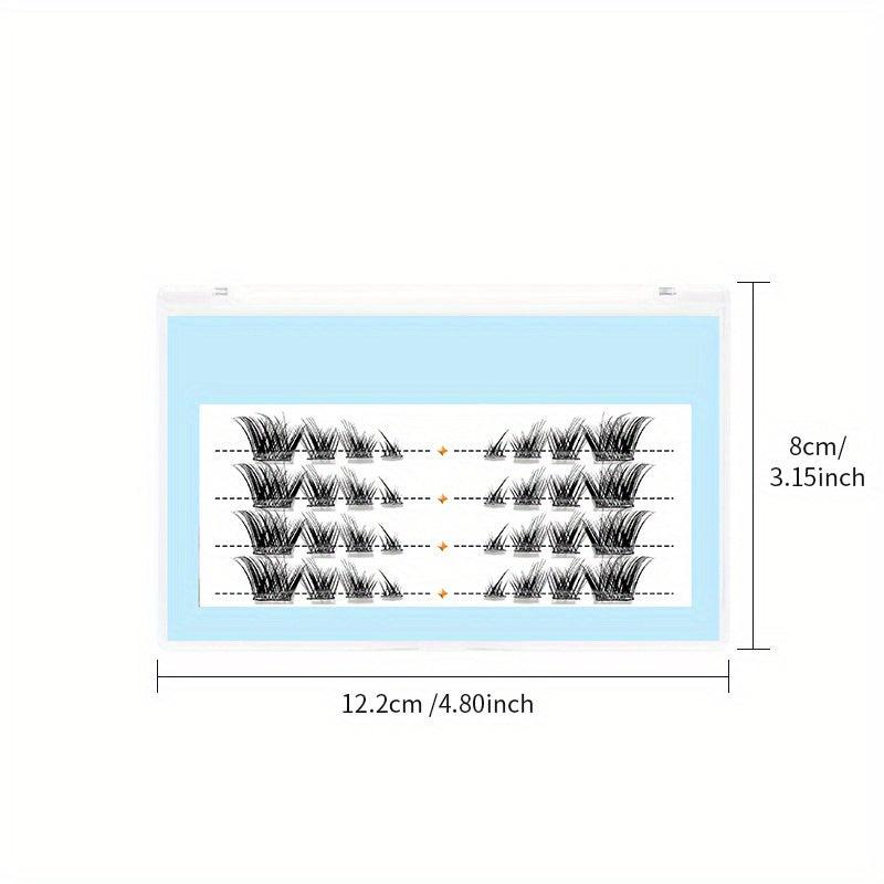 Cat Eye False Eyelashes Foxes Eye Segmented Lashes Extensions DIY