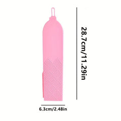 Large Capacity Silicone Makeup Bag Snap-On Storage Beauty Bag