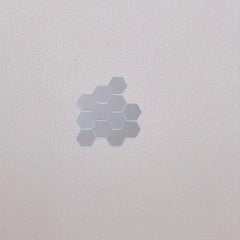 12pcs Hexagon Mirror Wall Stickers DIY Apartment Decor Easy Apply
