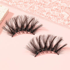 10 Pairs Fluffy 3D Mink False Eyelashes