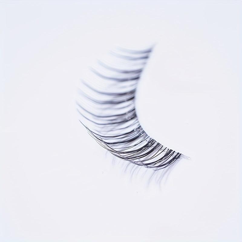 5 Pairs Crisscross False Lashes Natural Look Long Eyelashes Extension