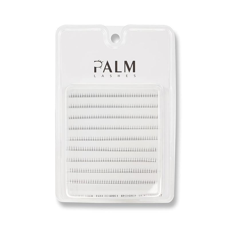 Palm Lashes 360pcs V Shape Bottom Lower Lash Natural False Eyelashes
