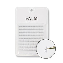 Palm Lashes 360pcs V Shape Bottom Lower Lash Natural False Eyelashes