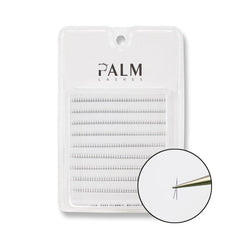 Palm Lashes 360pcs V Shape Bottom Lower Lash Natural False Eyelashes