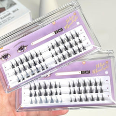 Simulated Sunflower Cluster Lashes Thin Stem for Beginners