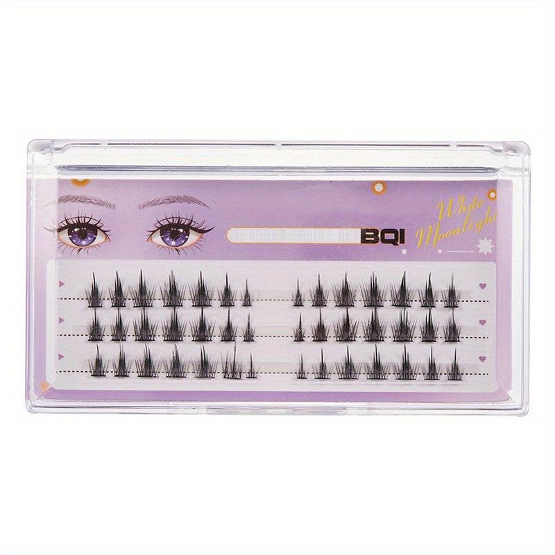 Simulated Sunflower Cluster Lashes Thin Stem for Beginners