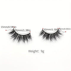 Fluffy False Eyelashes Natural Look Faux Mink Makeup