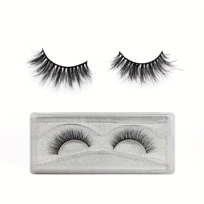 Fluffy False Eyelashes Natural Look Faux Mink Makeup