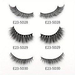 Fluffy False Eyelashes Natural Look Faux Mink Makeup