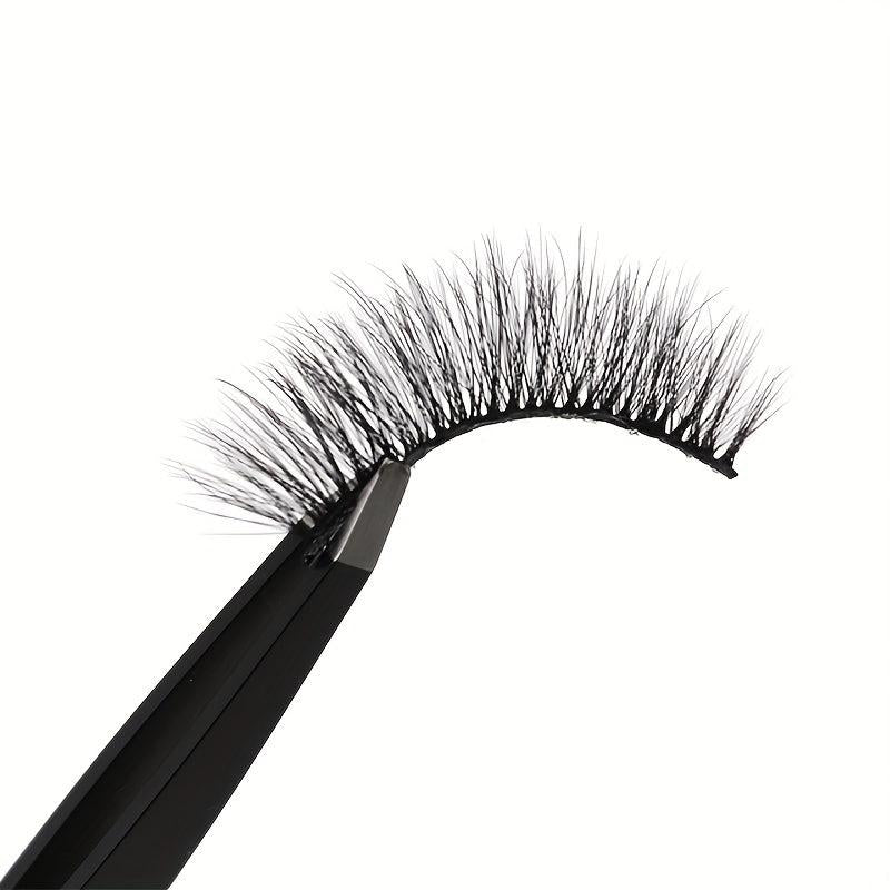 3D Faux Mink Eyelashes Winged Long Strip Eyelash Extension