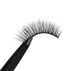 3D Faux Mink Eyelashes Winged Long Strip Eyelash Extension