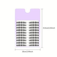 False Eyelashes Segmented Self Adhesive Lashes Mixed Style