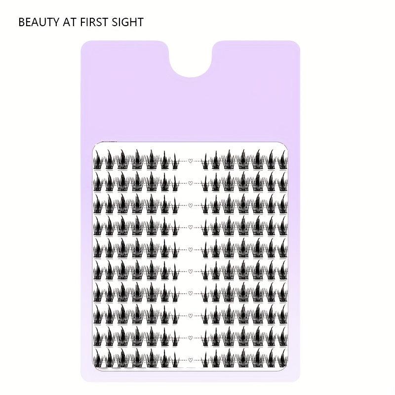 False Eyelashes Segmented Self Adhesive Lashes Mixed Style