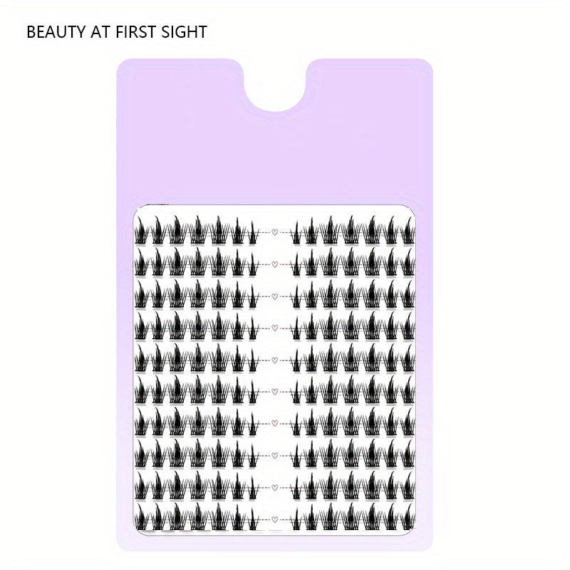 False Eyelashes Segmented Self Adhesive Lashes Mixed Style