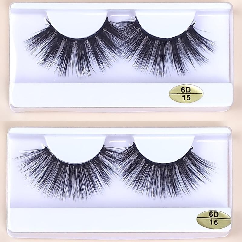 20 Pairs 25mm Mink Lashes False Eyelashes Pack - Long Dramatic Makeup