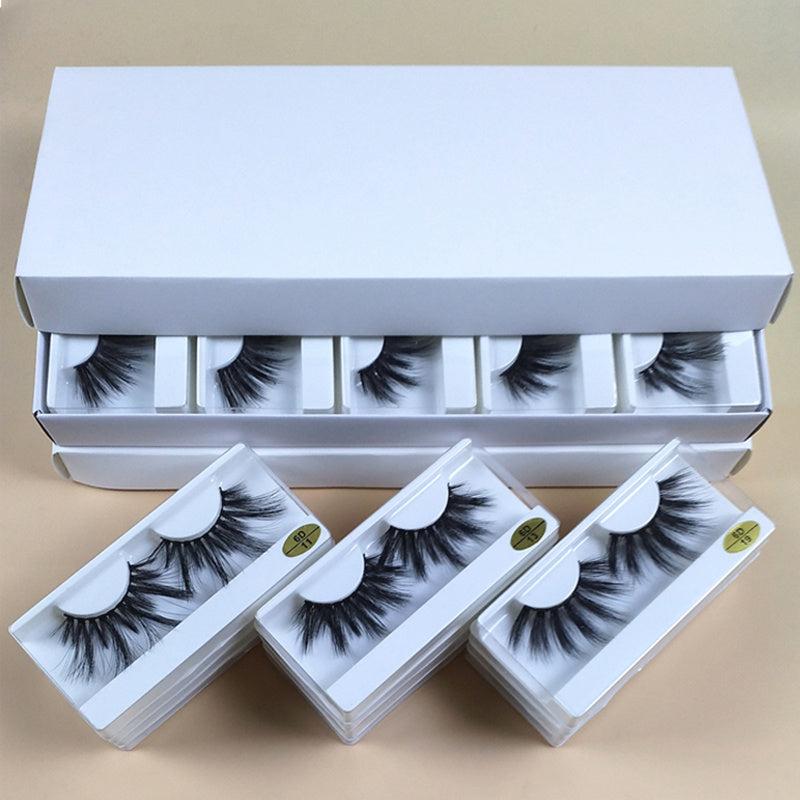 20 Pairs 25mm Mink Lashes False Eyelashes Pack - Long Dramatic Makeup