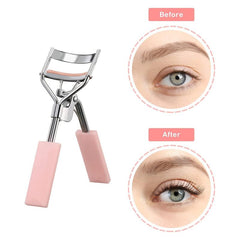 Pro Eyelash Curler & Comb Set for Perfectly Curled and Groomed Lashes