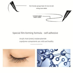 6 Pairs Colored Magnetic False Lashes & Eyeliner Kit 8D Fluffy Mink Lashes