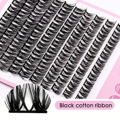 Segmented Eyelashes Cluster False Eyelashes D Curling DIY Lashes Extension