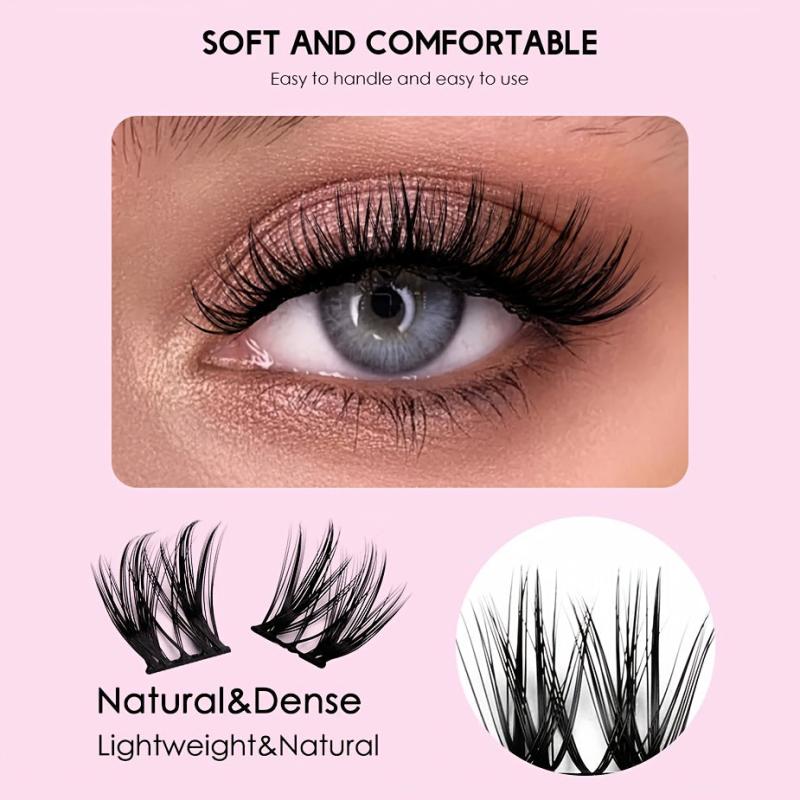 Segmented Eyelashes Cluster False Eyelashes D Curling DIY Lashes Extension