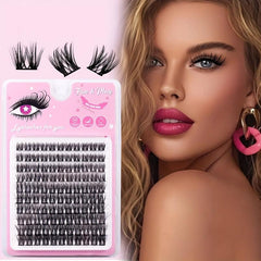 Segmented Eyelashes Cluster False Eyelashes D Curling DIY Lashes Extension