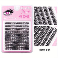 Segmented Eyelashes Cluster False Eyelashes D Curling DIY Lashes Extension