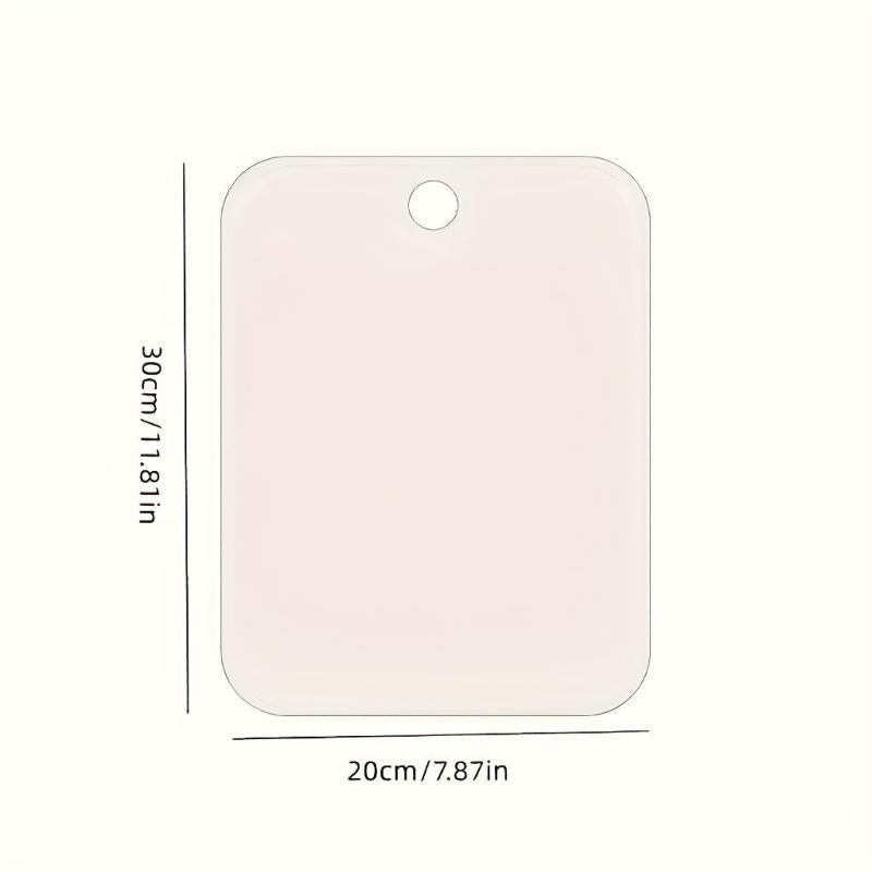 Acrylic Shower Mirror Men's Shaving Mirror Frameless Skincare Mirror