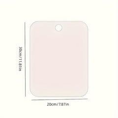 Acrylic Shower Mirror Men's Shaving Mirror Frameless Skincare Mirror