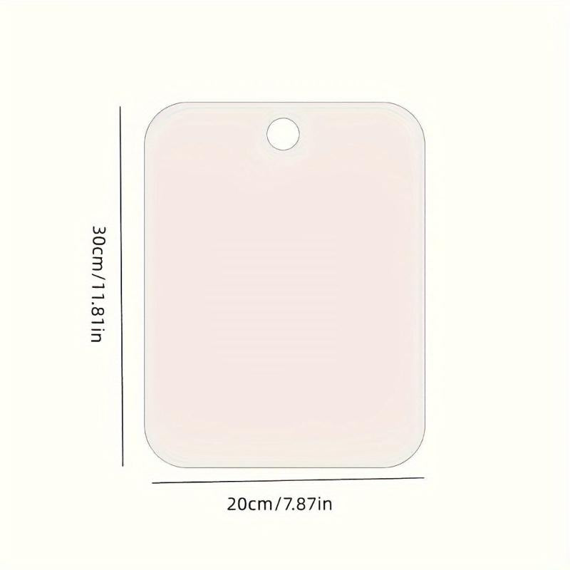 Acrylic Shower Mirror Men's Shaving Mirror Frameless Skincare Mirror