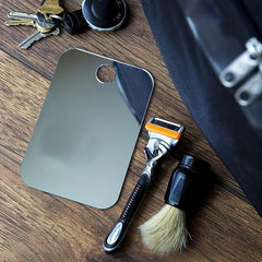 Acrylic Shower Mirror Men's Shaving Mirror Frameless Skincare Mirror