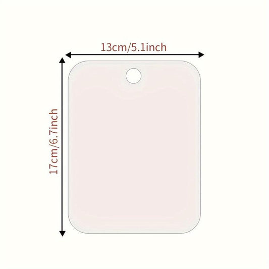 Acrylic Shower Mirror Men's Shaving Mirror Frameless Skincare Mirror