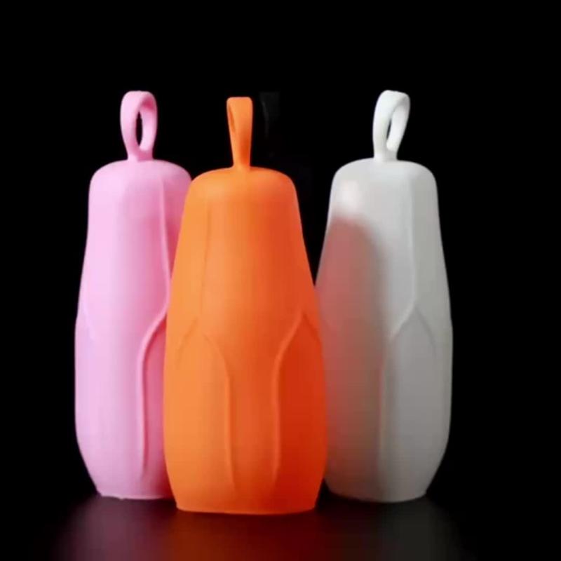 8pcs Silicone Elastic Leak Proof Sleeves for Travel Container in Luggage
