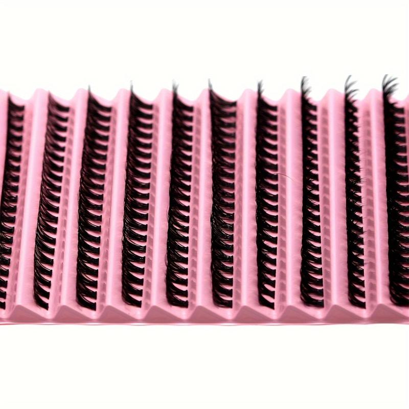 40P Cluster False Eyelashes D Curling DIY Self Grafting Lashes Extension