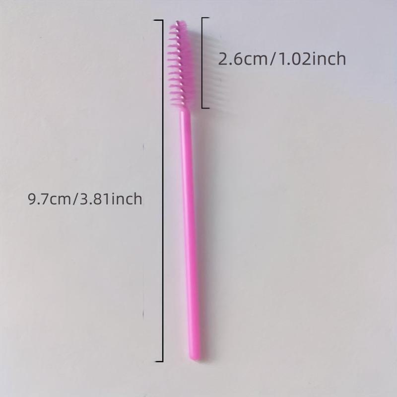 50pcs Lash Brushes for Mascara and Eyelash Extensions Cleaning and Application