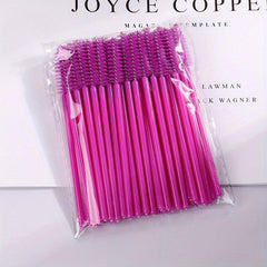 50pcs Lash Brushes for Mascara and Eyelash Extensions Cleaning and Application