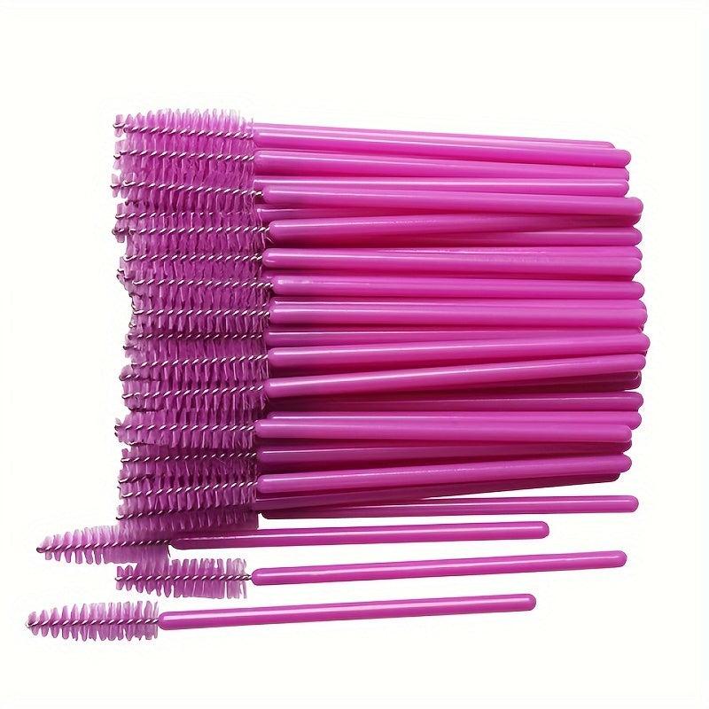 50pcs Lash Brushes for Mascara and Eyelash Extensions Cleaning and Application