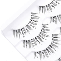 Natural Fluffy False Eyelashes Voluminous Wispy Lashes Extension Tool