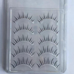 Natural Fluffy False Eyelashes Voluminous Wispy Lashes Extension Tool