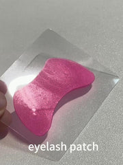 Pink Eye Patch Silicone Lower Lash Eye Makeup Beauty