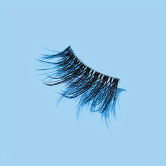 7 Pairs Thick & Long False Eyelashes For Outer Corners 16mm Natural Long Lashes