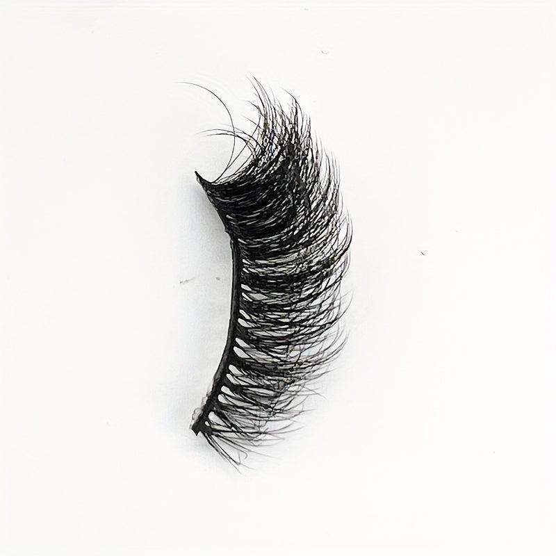 5 Pairs 5D False Eyelashes Fluffy Faux Mink Eyelashes Natural Look Lashes