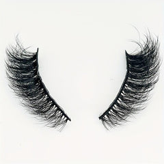 5 Pairs 5D False Eyelashes Fluffy Faux Mink Eyelashes Natural Look Lashes