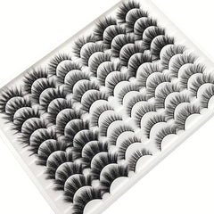 30 Pairs 20mm Mixed 3D Fluffy Volume False Eyelashes