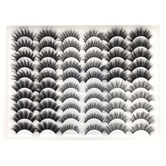 30 Pairs 20mm Mixed 3D Fluffy Volume False Eyelashes