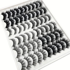 30 Pairs 20mm Mixed 3D Fluffy Volume False Eyelashes